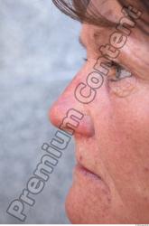 Nose Woman Casual Average Wrinkles Street photo references